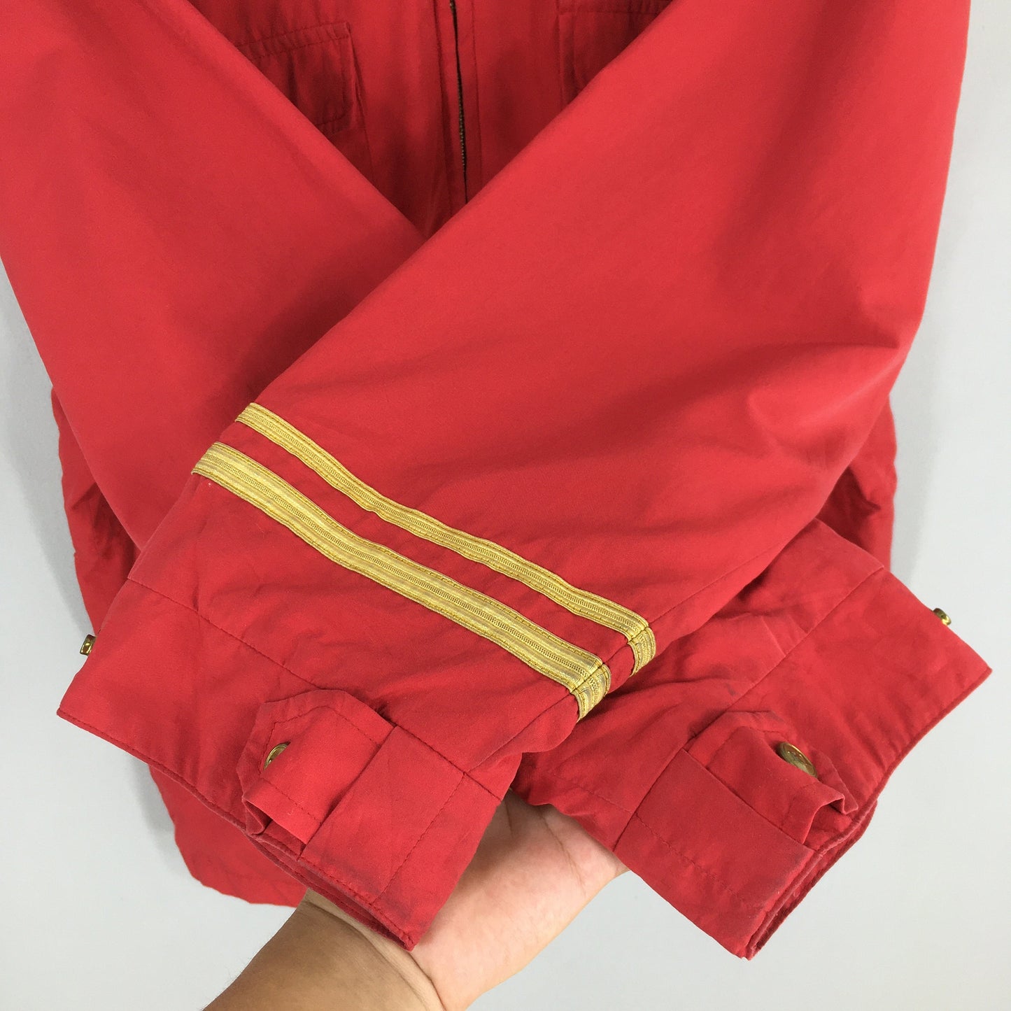 Polo Sport Ralph Lauren Red Parka Hoodie Small