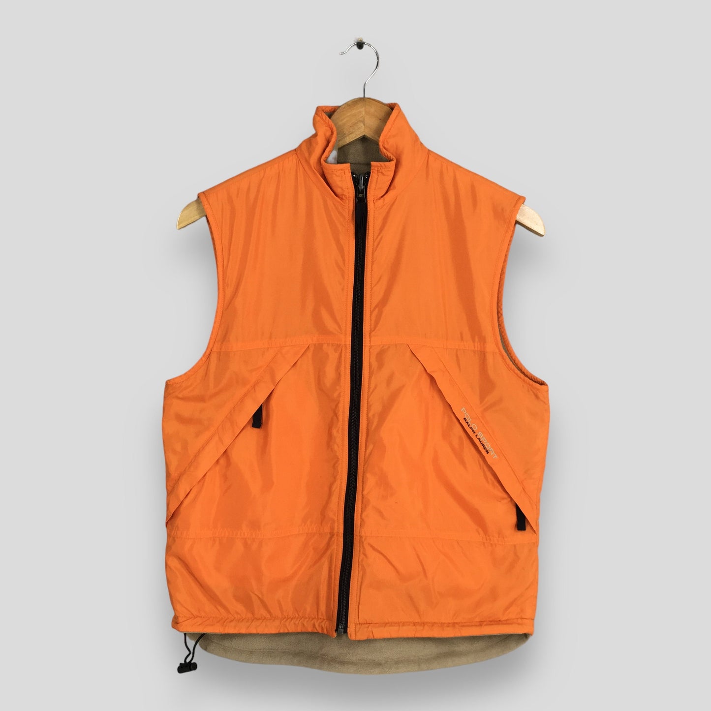 Polo Ralph Lauren Orange Vest Jacket Small