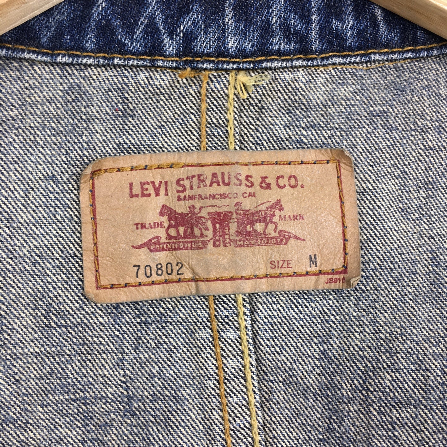 Levis Denim Chore Jeans Jacket Medium