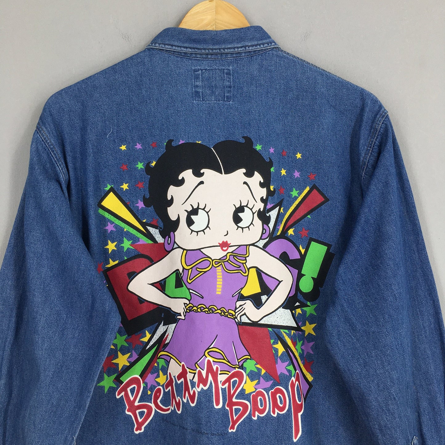 Betty Boop Denim Oxfords Shirt Medium