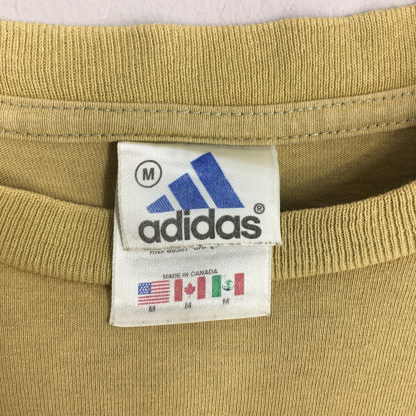 Adidas Beige T shirt Medium