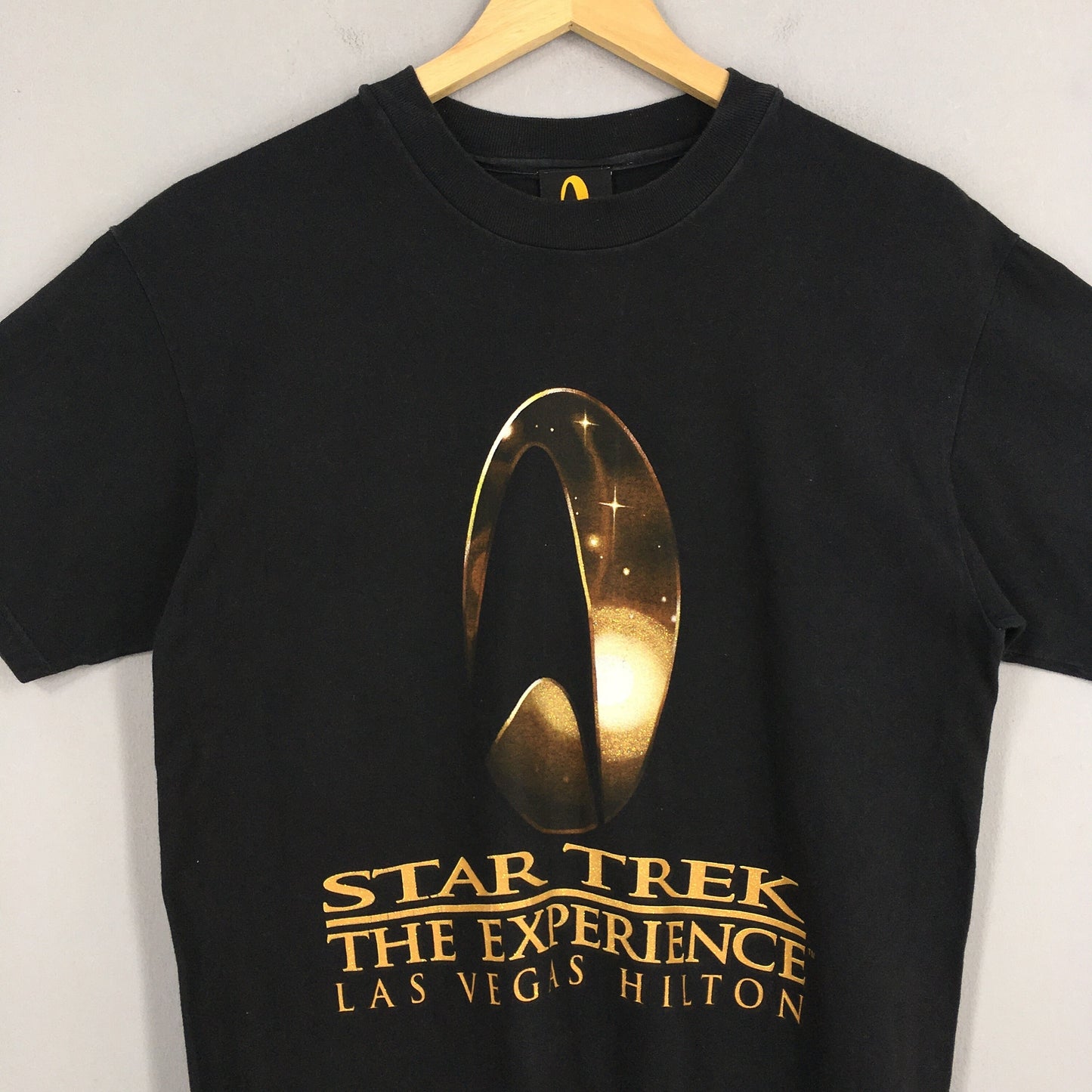 Star Trek Movies Sci Fi Black T shirt Medium