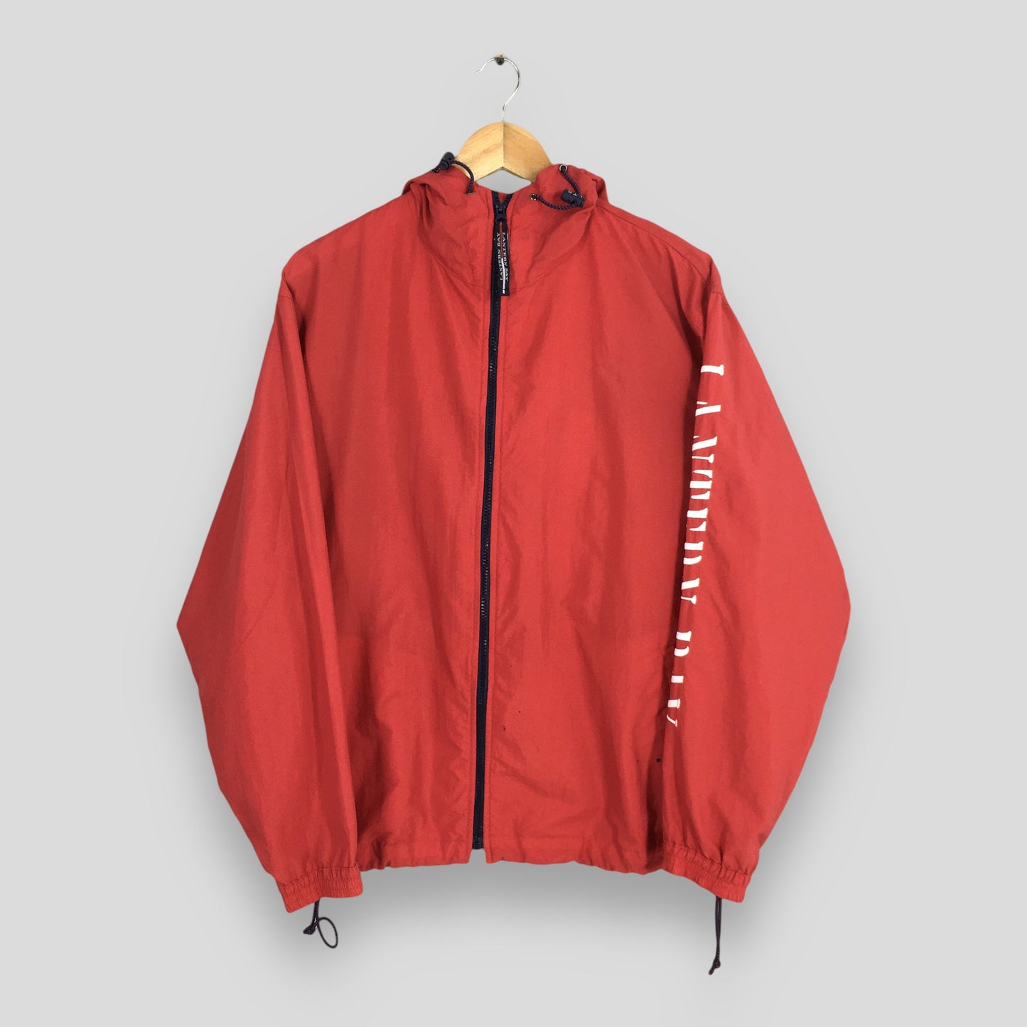 Lantern Bay Red Hoodie Jacket Large