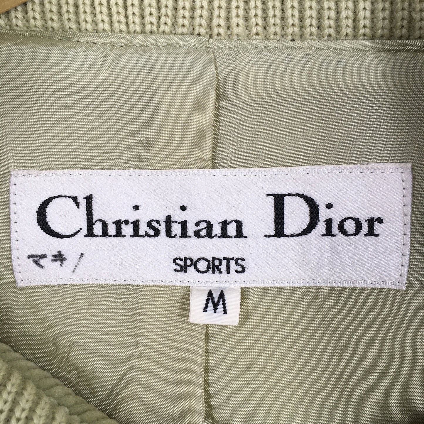 Christian Dior Sports Wool Corduroy Women Jacket Medium