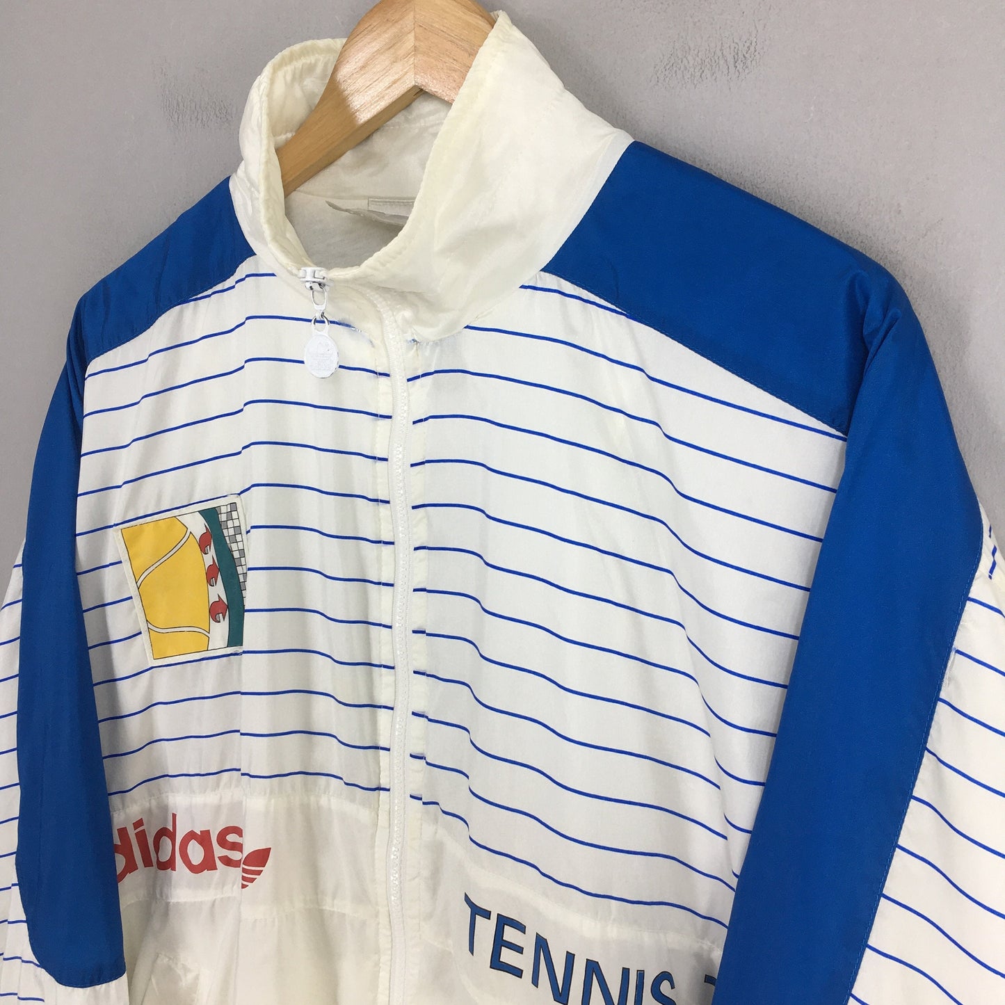 Adidas ATP Tennis Windbreaker Jacket Large