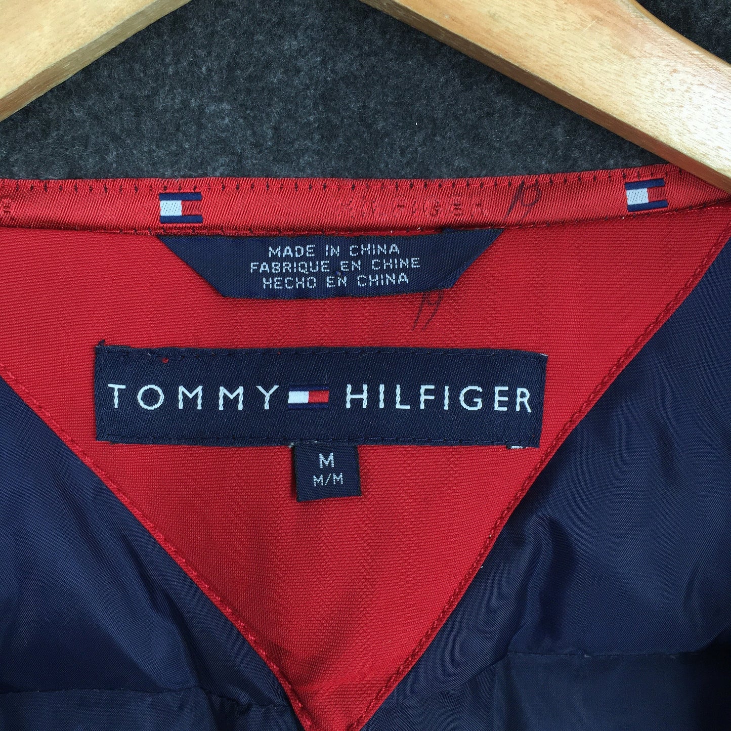 Tommy Hilfiger Bomber Hoodie Jacket Medium