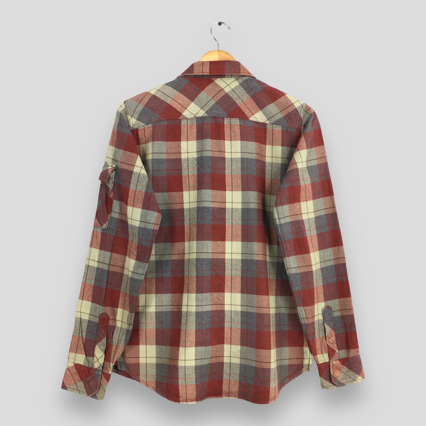 Hysteric Glamour Plaid Shadow Tartan Flannel Shirt Small