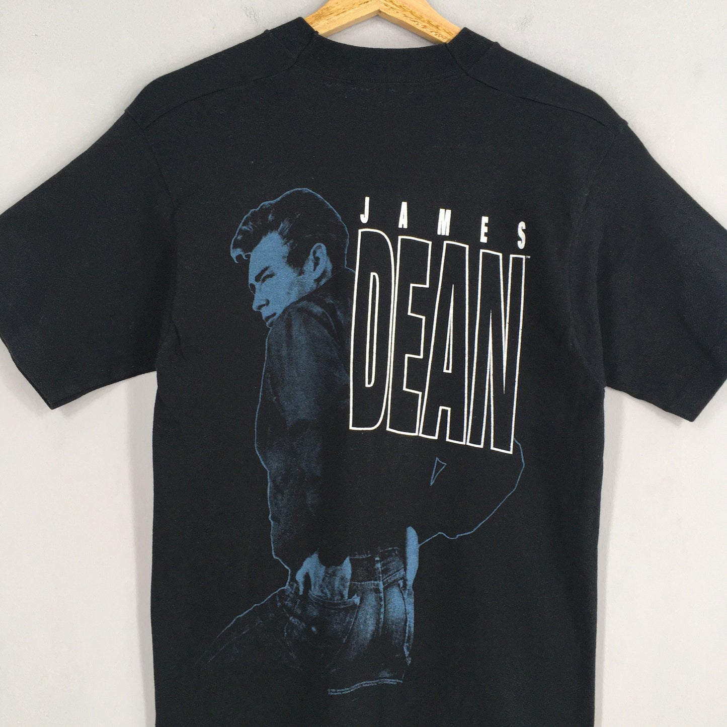 James Dean Movie Promo Black T shirt Medium