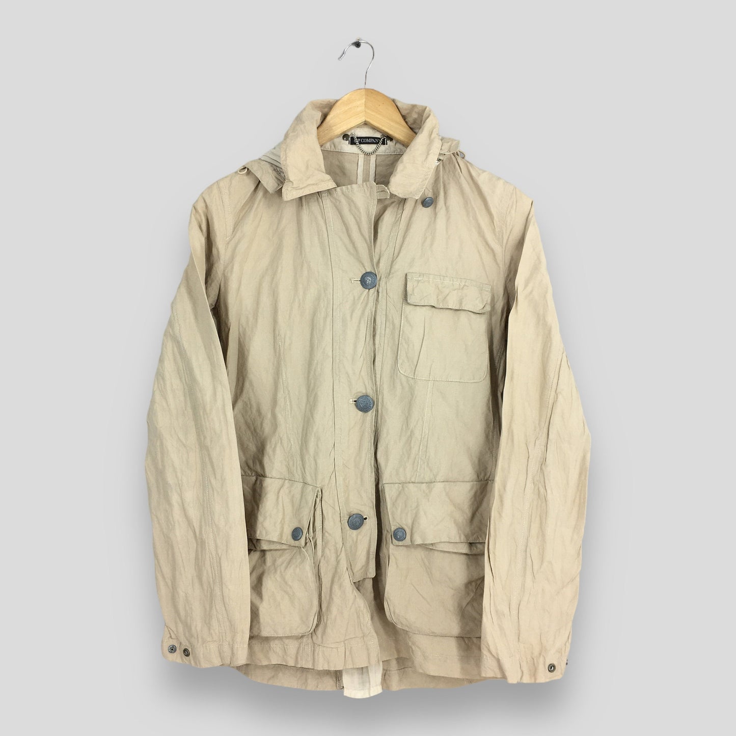 CP Company Sportswear Tactical Cargo Beige Jacket XSmall