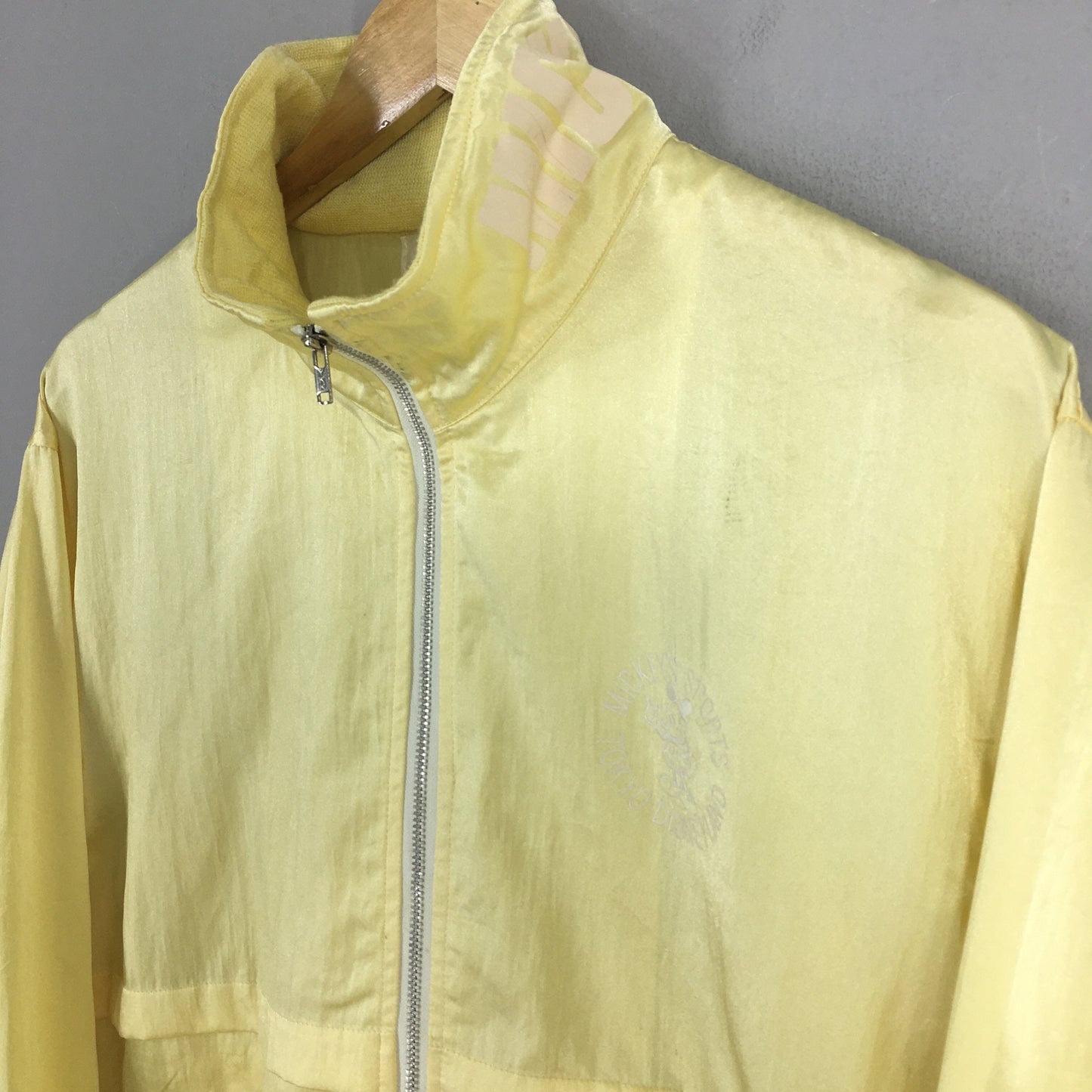 Mickey Mouse Disney Yellow Jacket Large