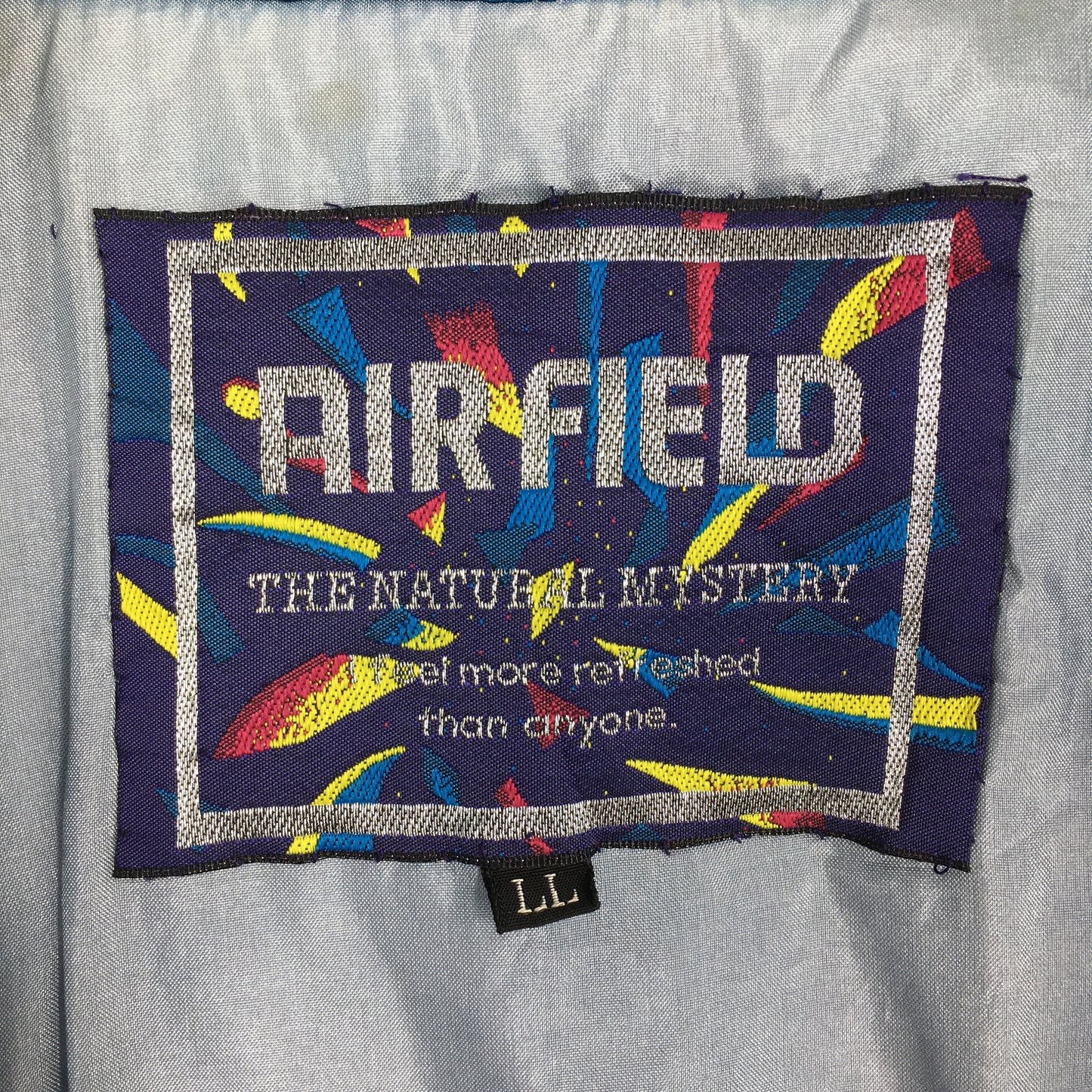 Air Field Multicolor Retro Ski Jacket XLarge