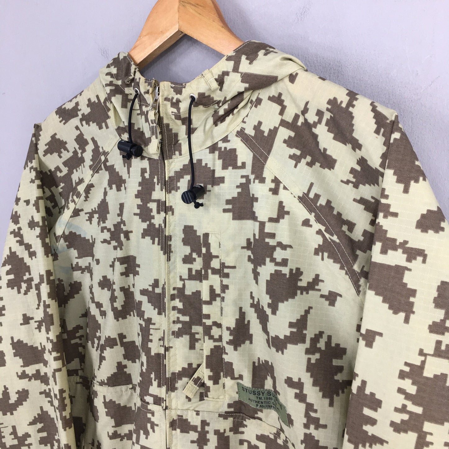 Stussy Hoodie Surplus Windbreaker Small