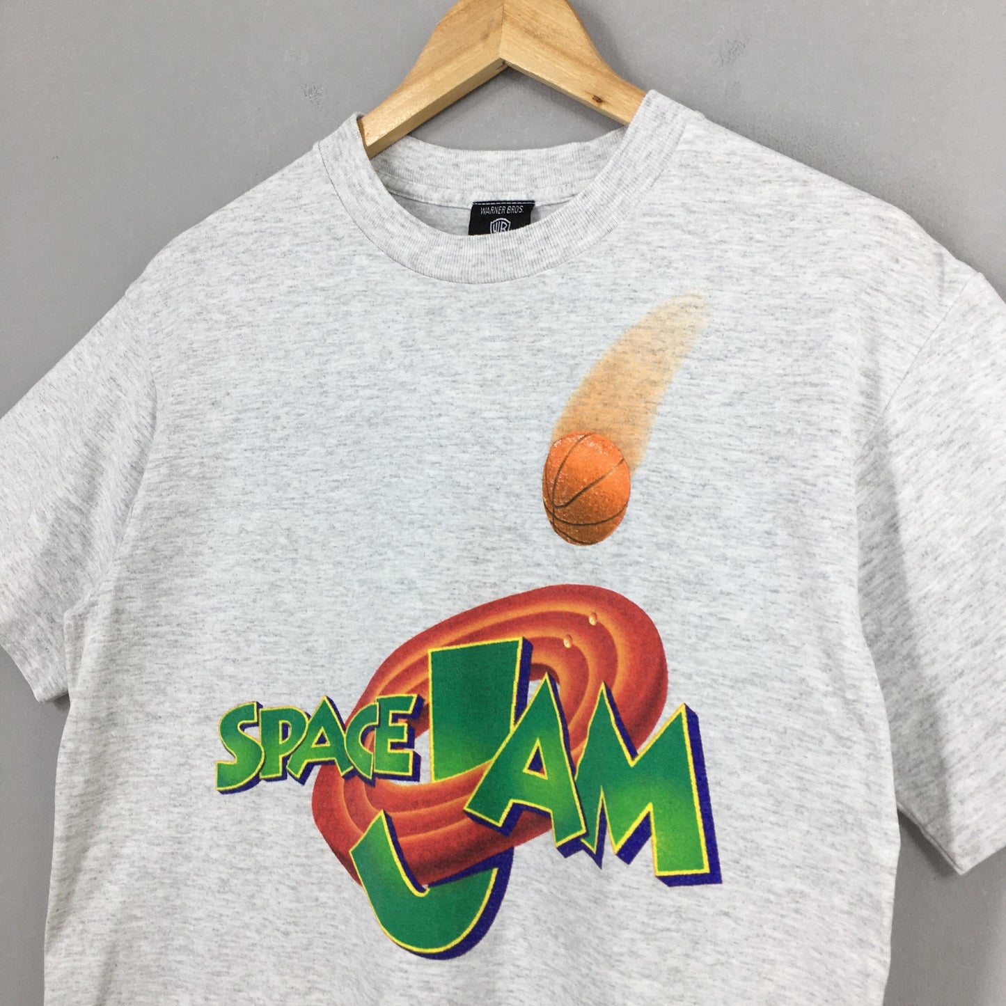 Space Jam Bugs Bunny Gray T shirt Medium