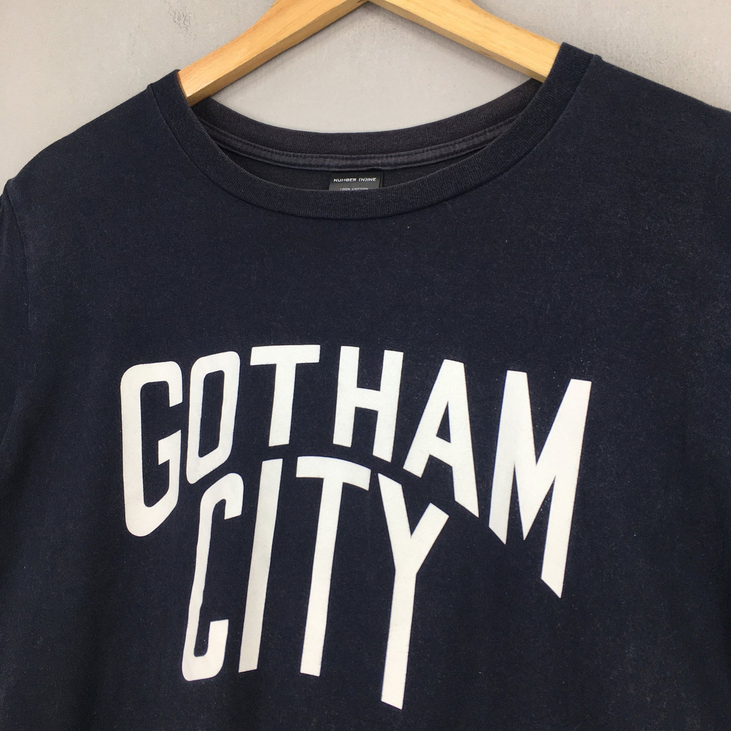 Number (N)ine Gotham City Black T shirt Medium