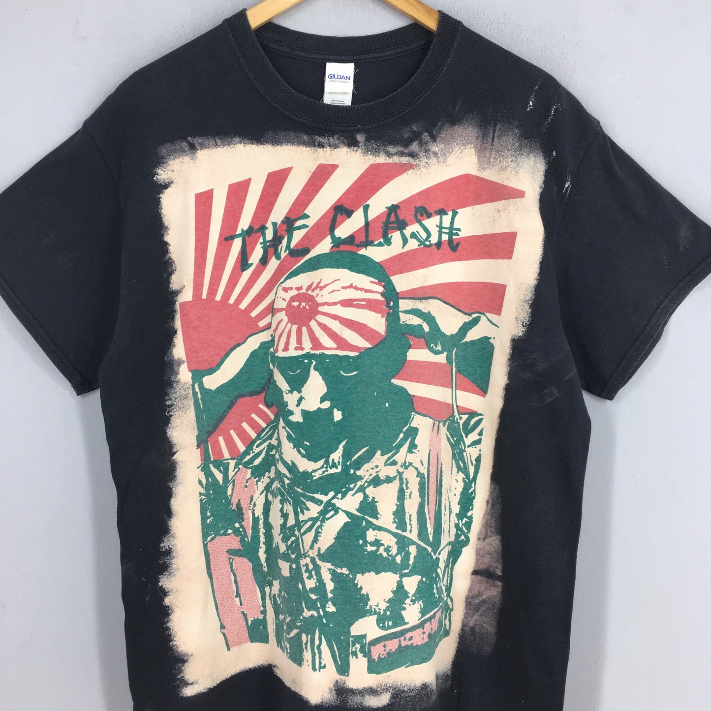 Vintage The Clash Kamikaze Punk Mosquitohead Tie Dye Size L