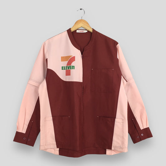 7-Eleven Pink Workers Shirt Large