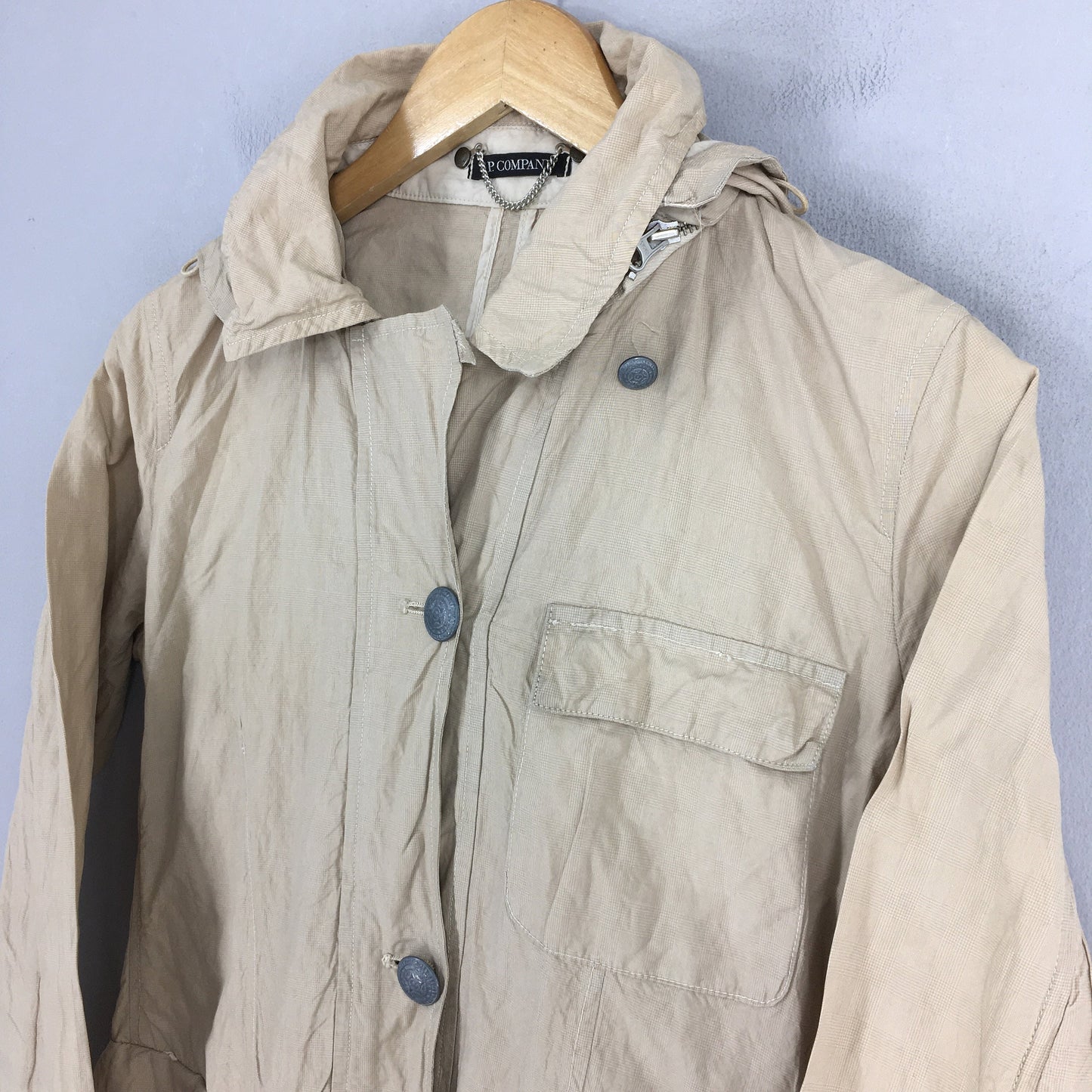 CP Company Sportswear Tactical Cargo Beige Jacket XSmall