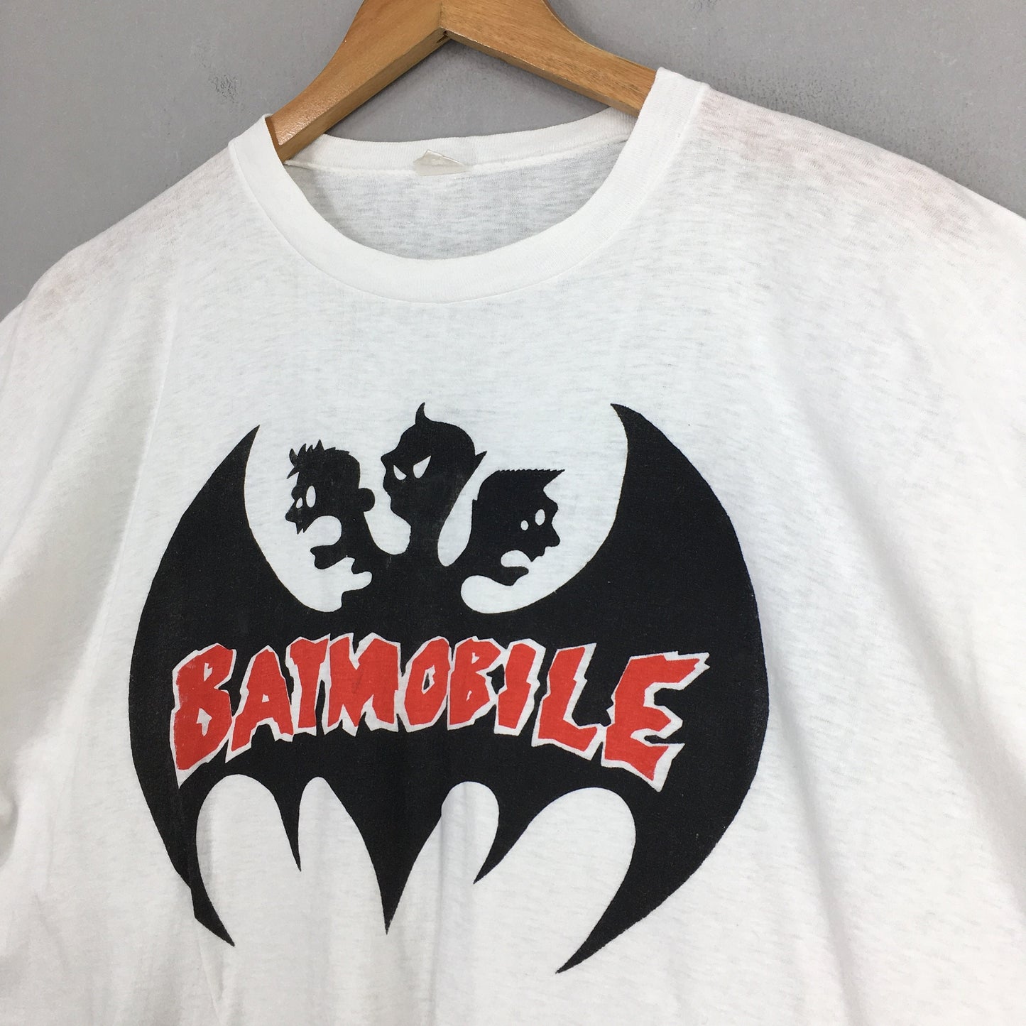 Batmobile Punk Cropped T shirt XLarge