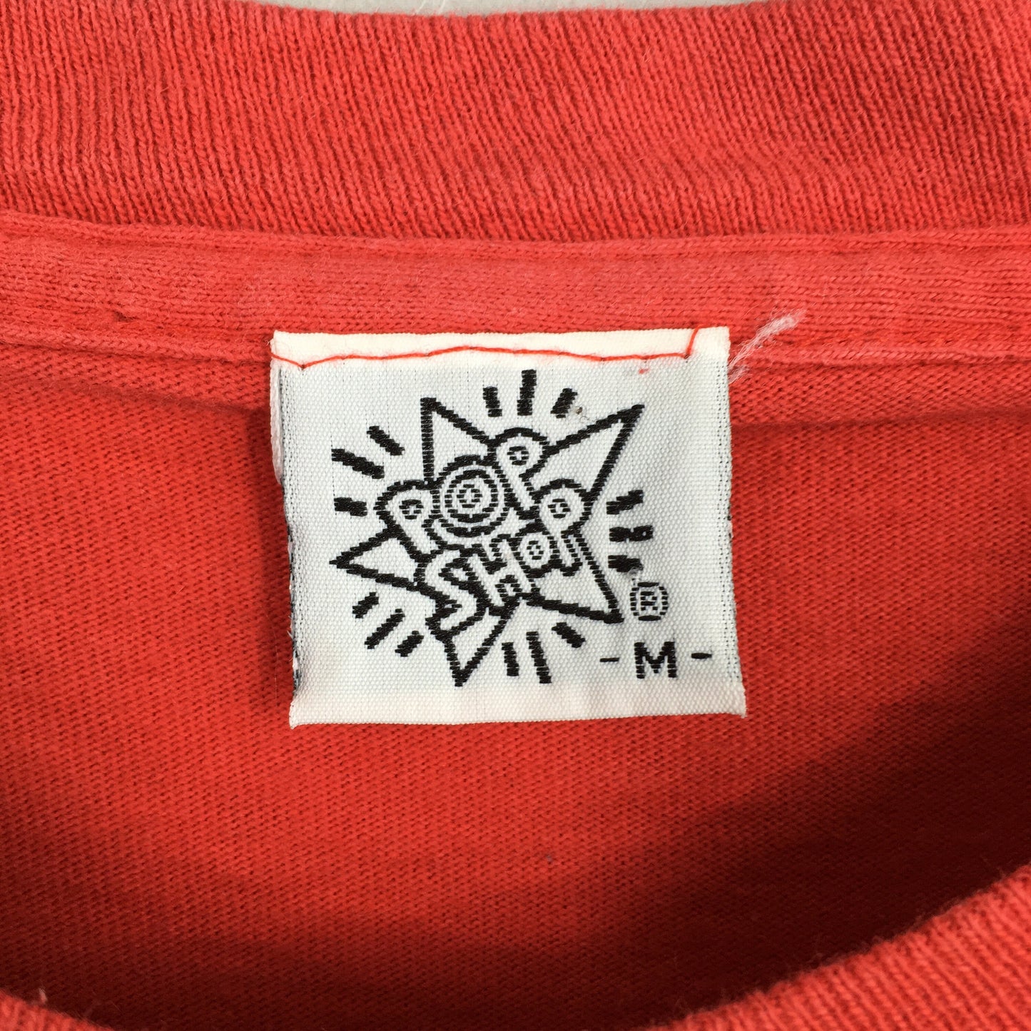 Keith Haring Radiant Baby Pop Art Red T shirt Medium