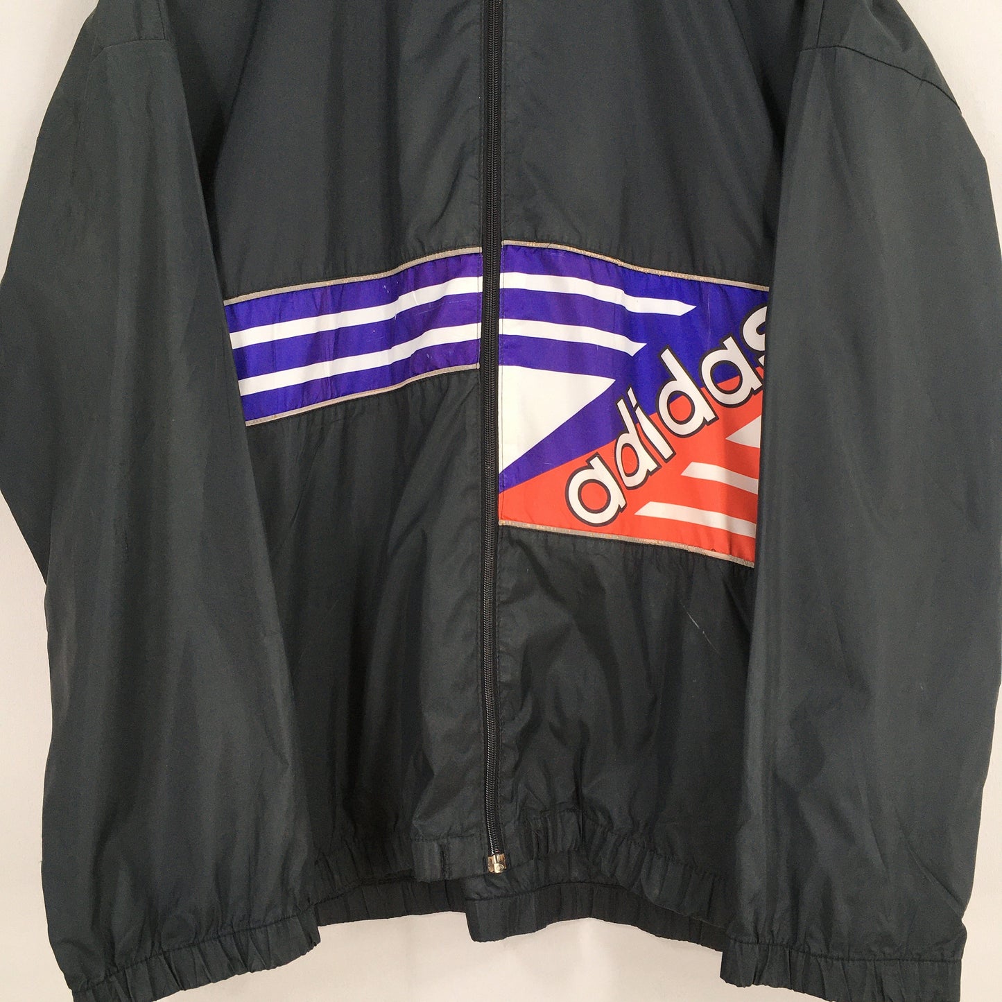 Adidas Trefoil Windbreaker Jacket Hoodie XLarge