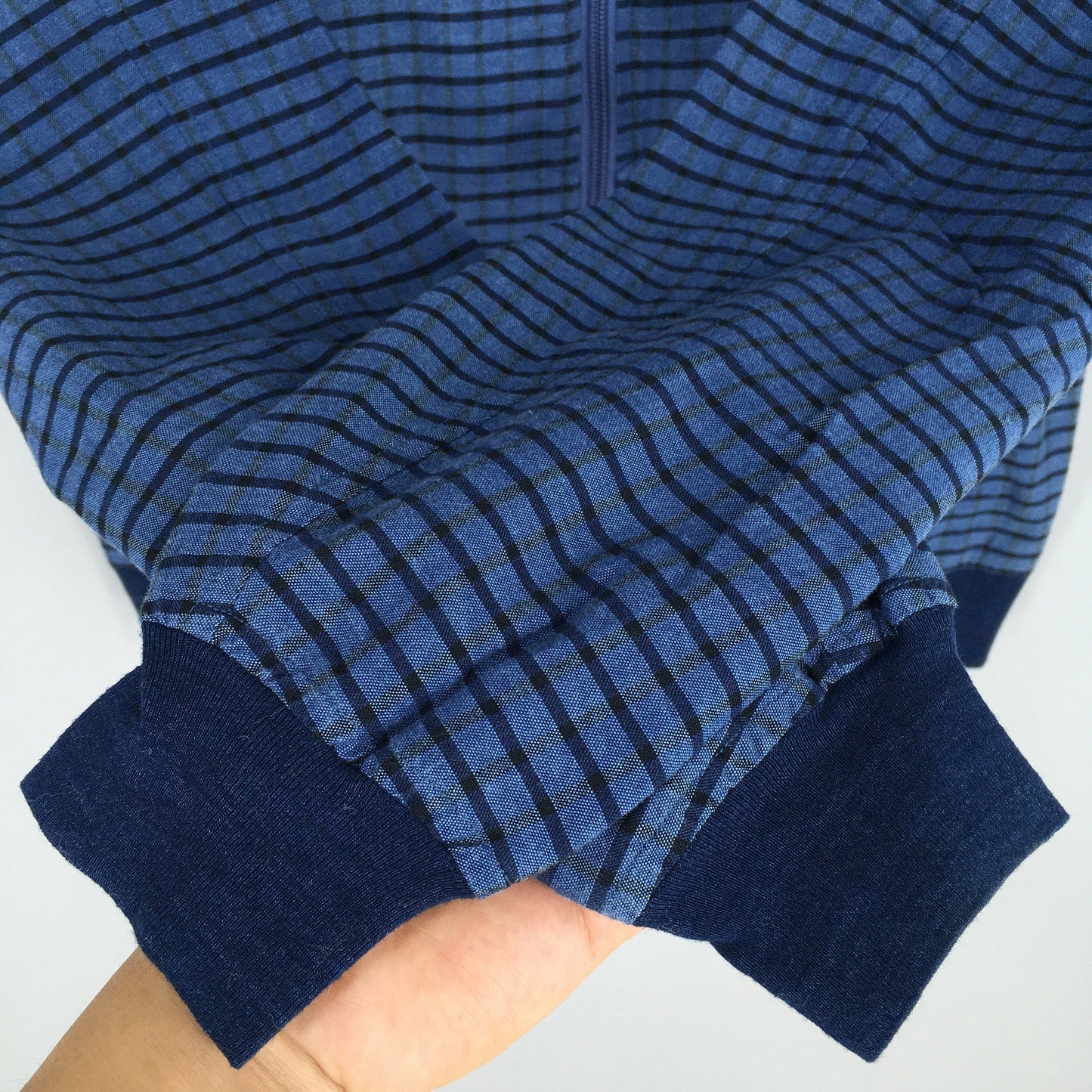 Number (N)ine Blue Tartan Checkered Jacket Medium