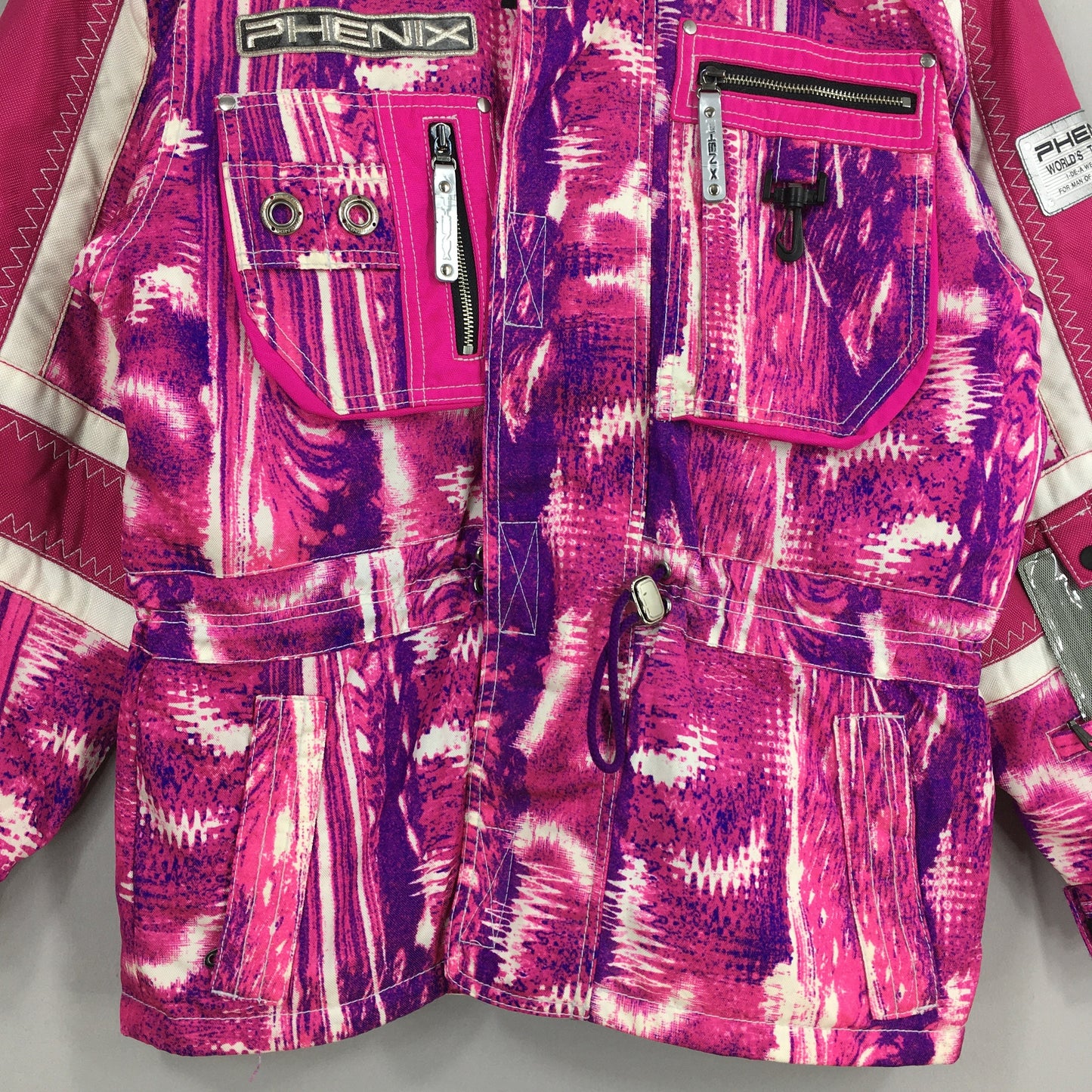 Phenix Pink Ski Wear Hoodie Jacket Medium