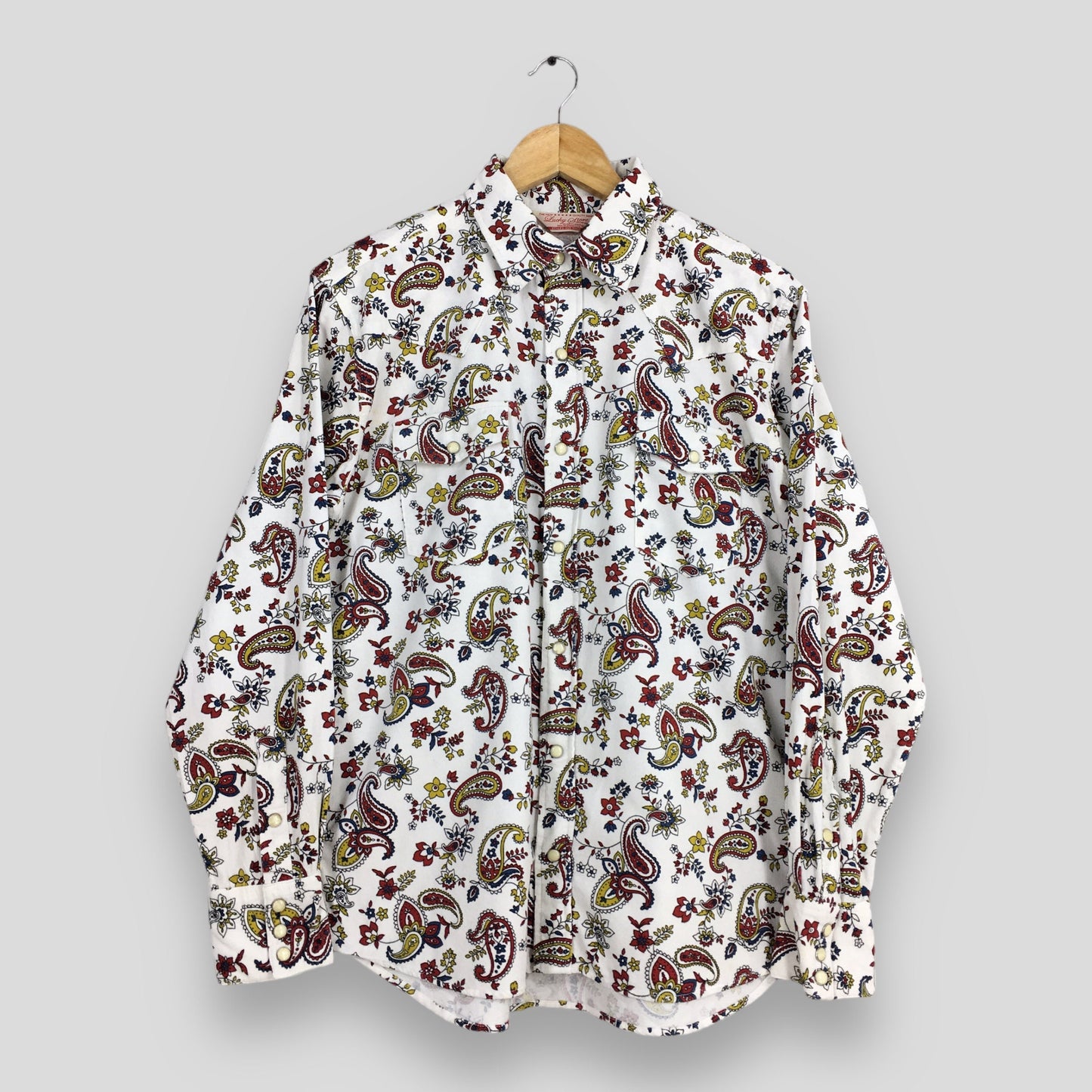 Paisley Floral Shirt Casual Medium