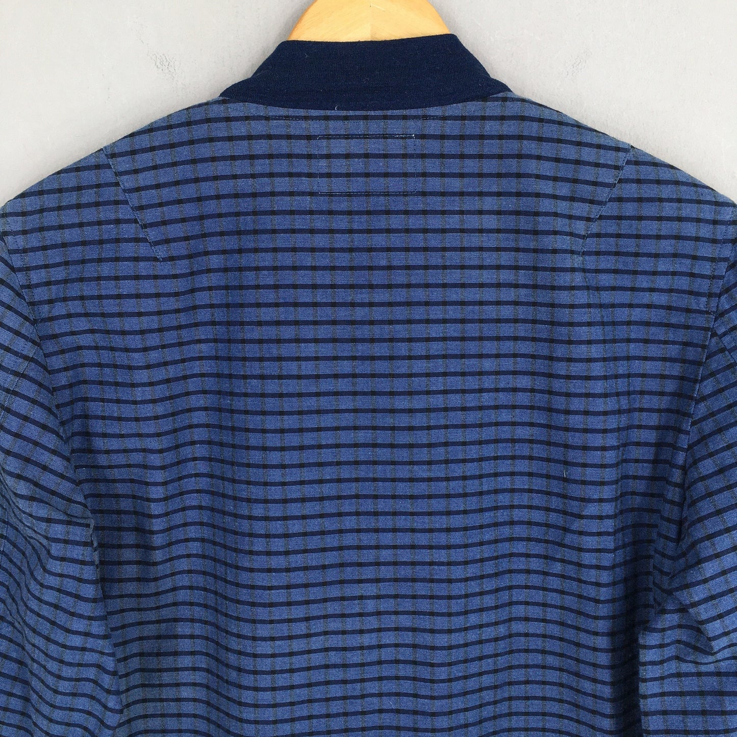 Number (N)ine Blue Tartan Checkered Jacket Medium