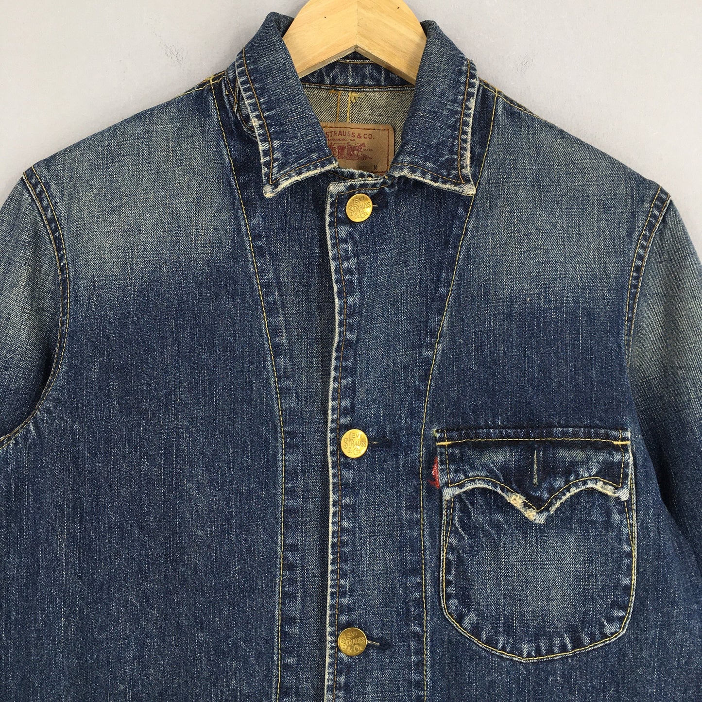 Levis Denim Chore Jeans Jacket Medium