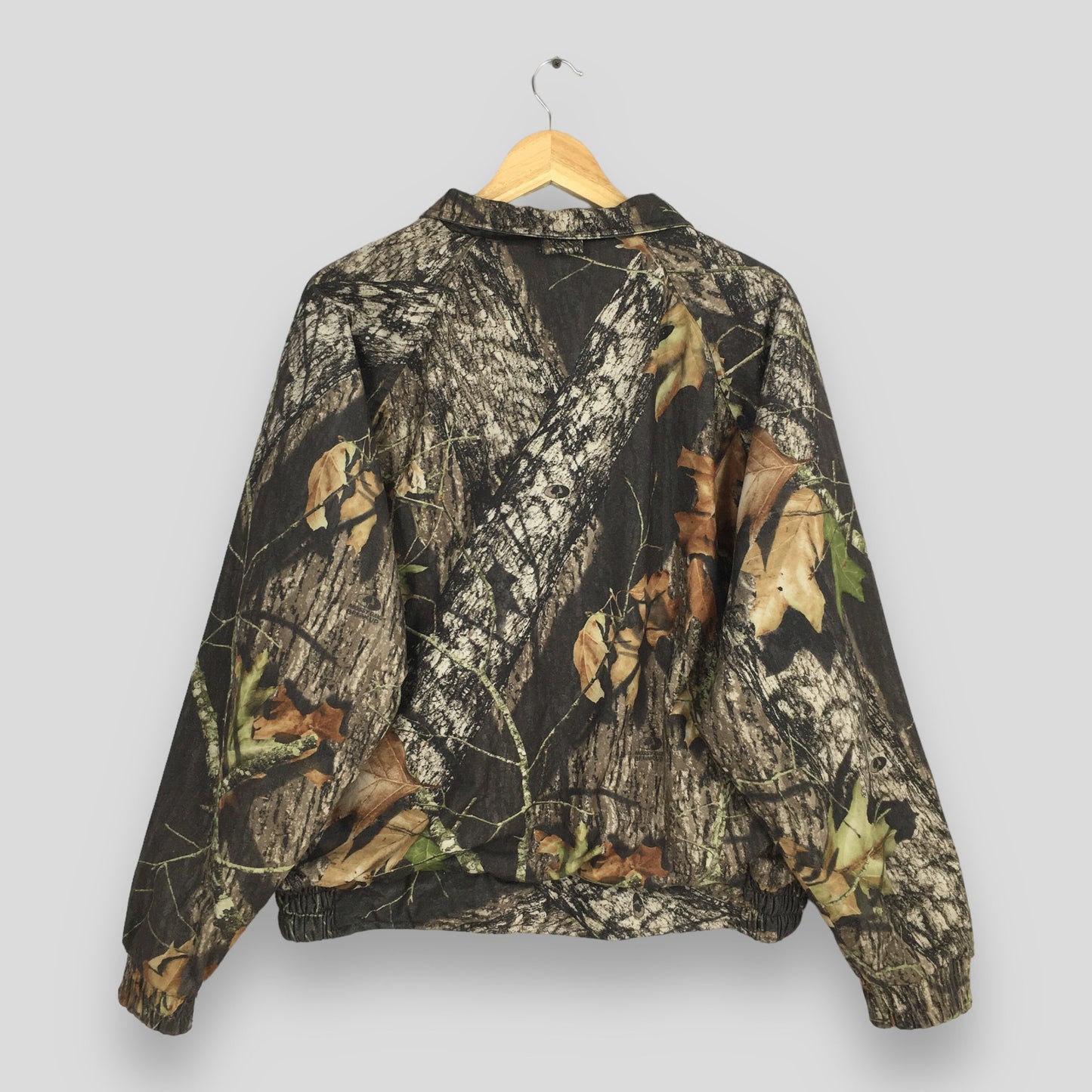 Woolrich Mossy Oak Camo Zipper Jacket Large