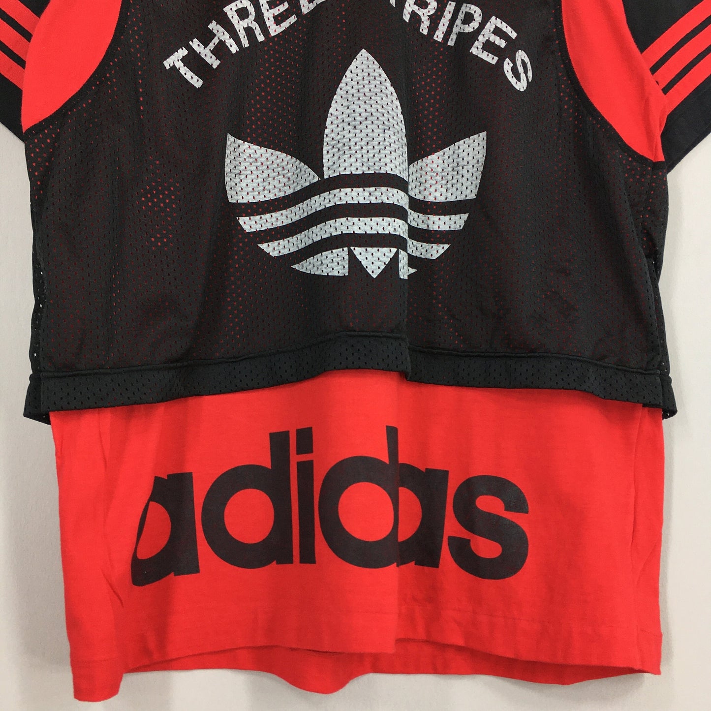 Adidas Trefoil Multicolor Printed Jersey Large