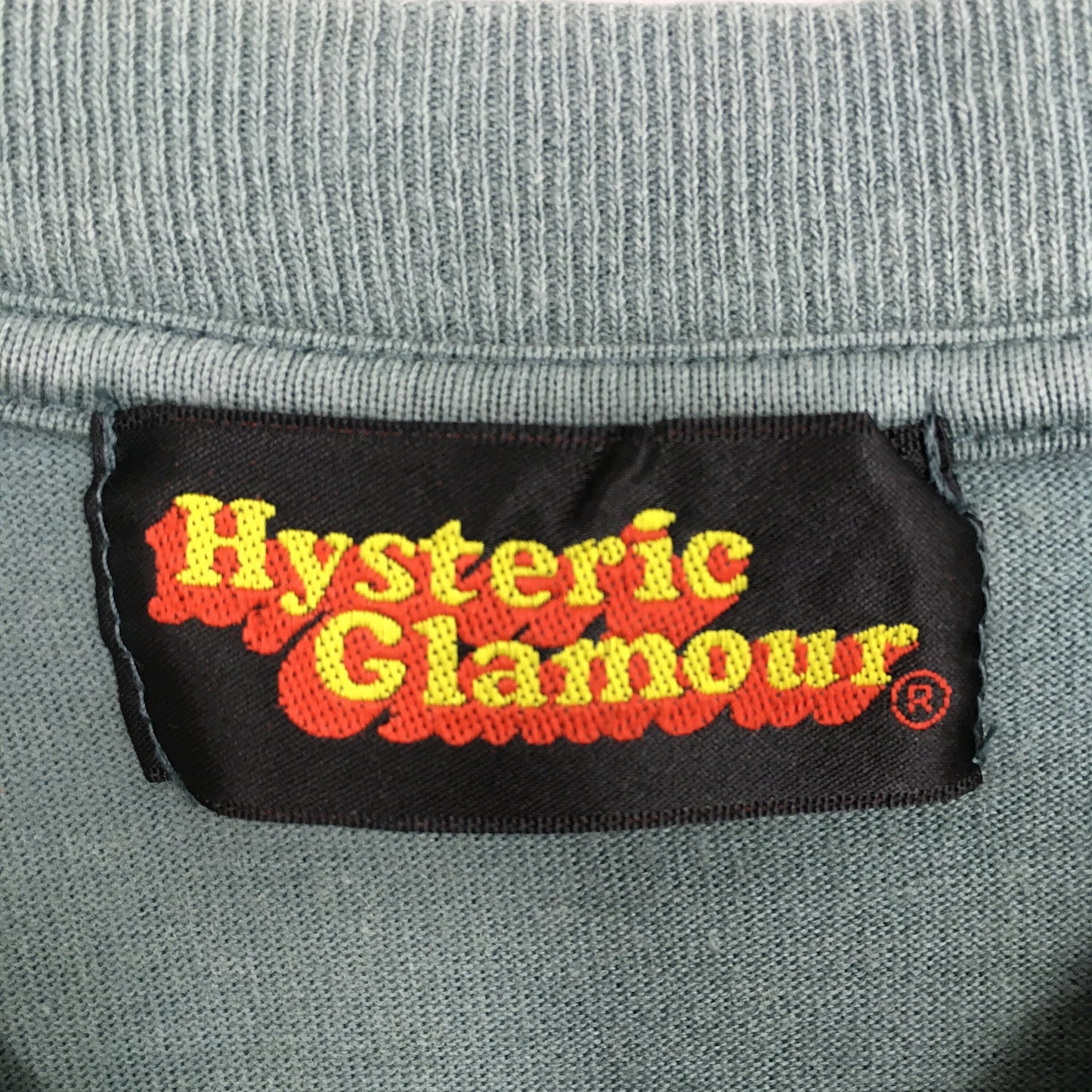 Hysteric Glamour Japan Rock 98 Green T shirt Small