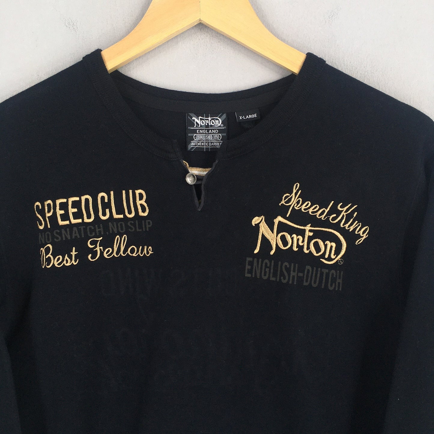 Norton Rockers Speed Club Motorcycle T shirt Medium