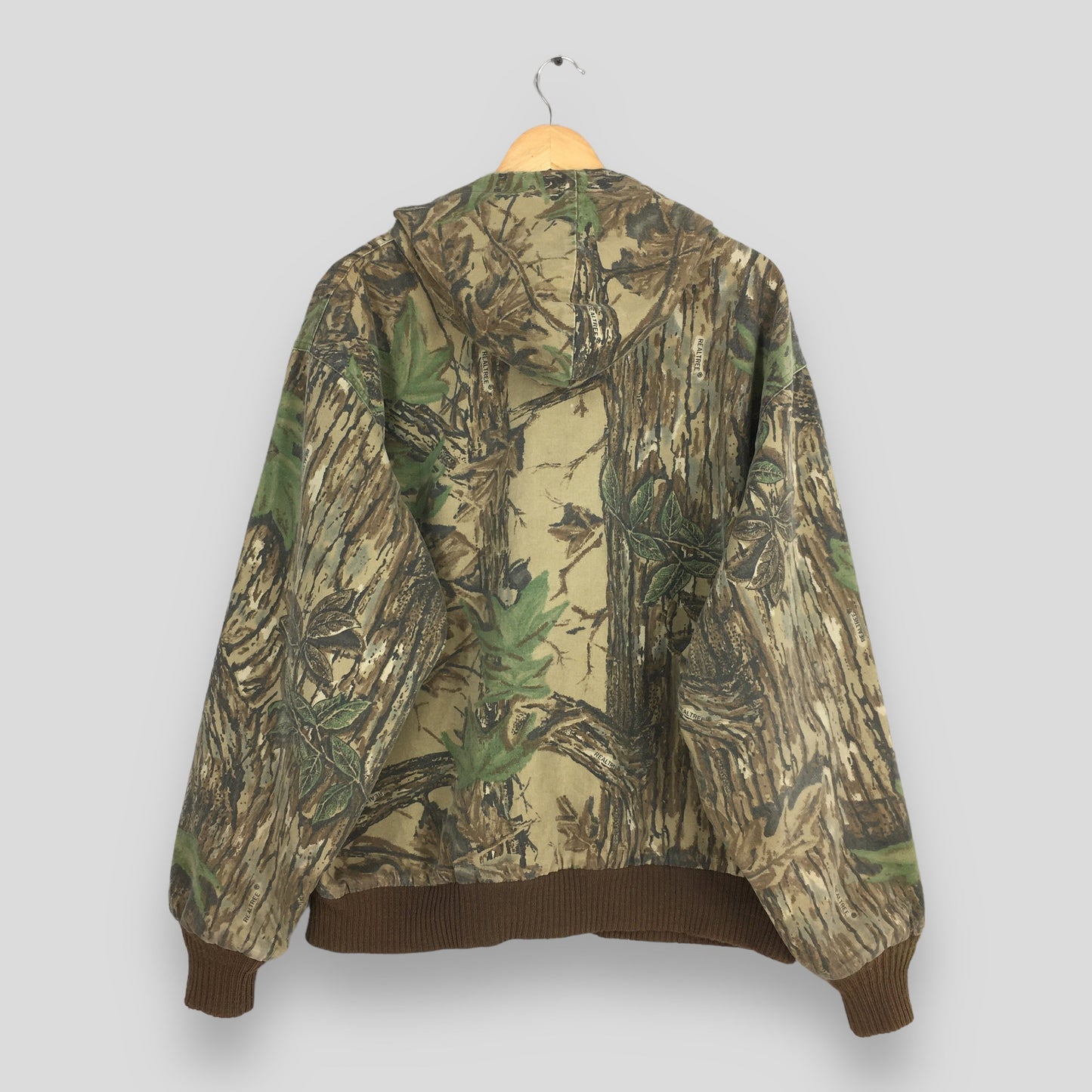 Walls Real Tree Camo Olive Hoodie Jacket XXLarge