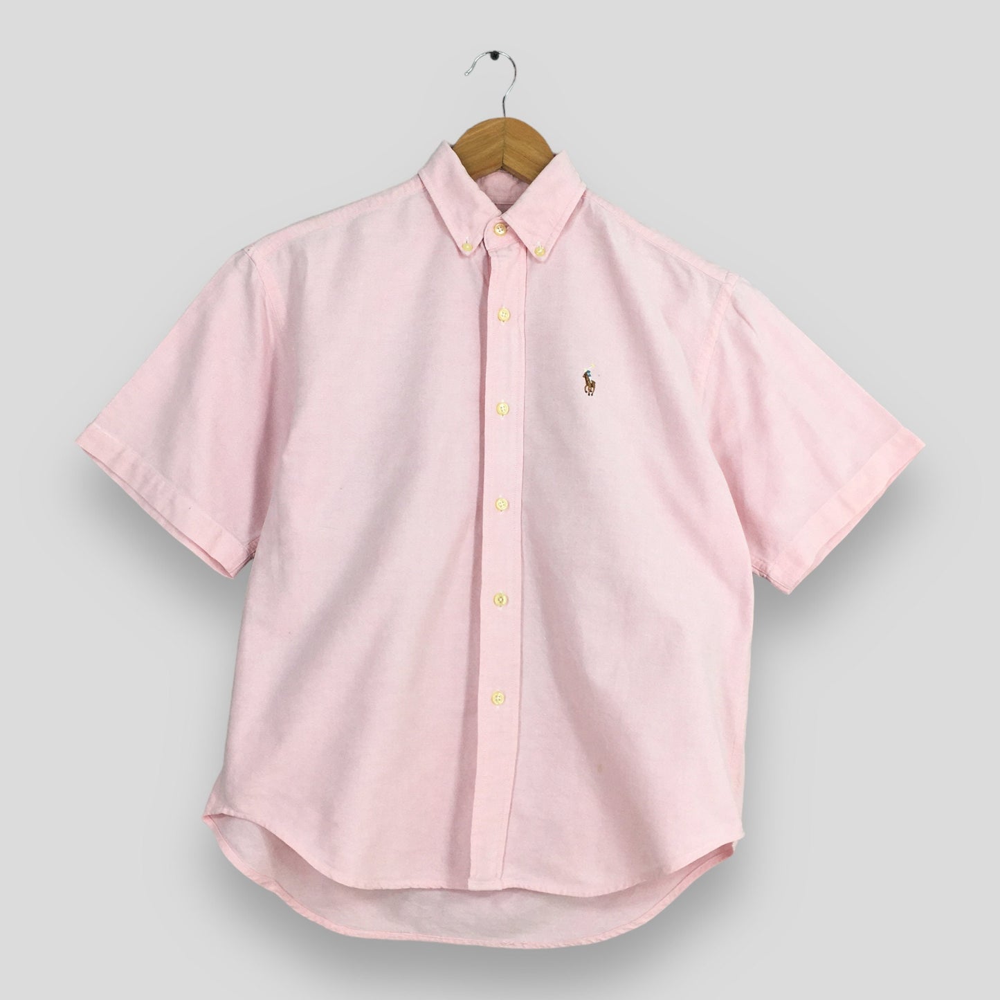 Polo Ralph Lauren Pink Oxfords Shirt Large