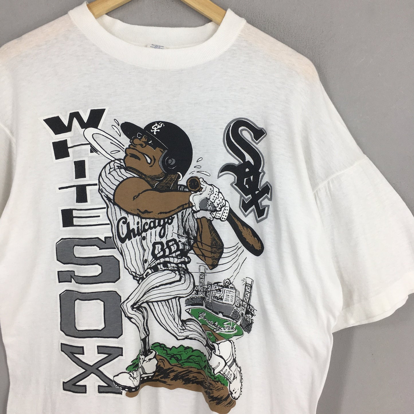 Vintage 90s Chicago White Sox MLB Baseball Tshirt Large