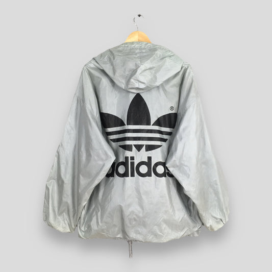 Adidas Trefoil Windbreaker Jacket Hoodie Large