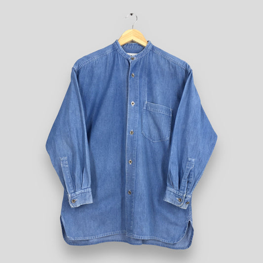 Issey Miyake Plantation Denim Shirt Medium