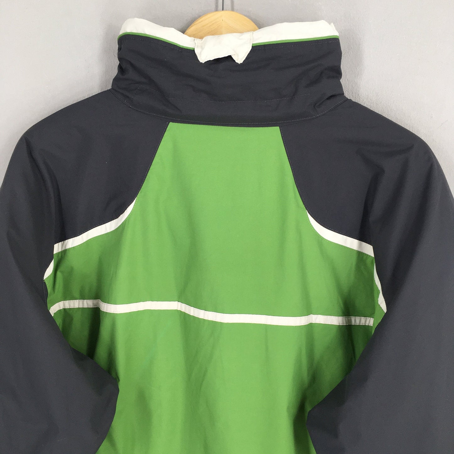 Columbia Windbreaker Green Jacket Large