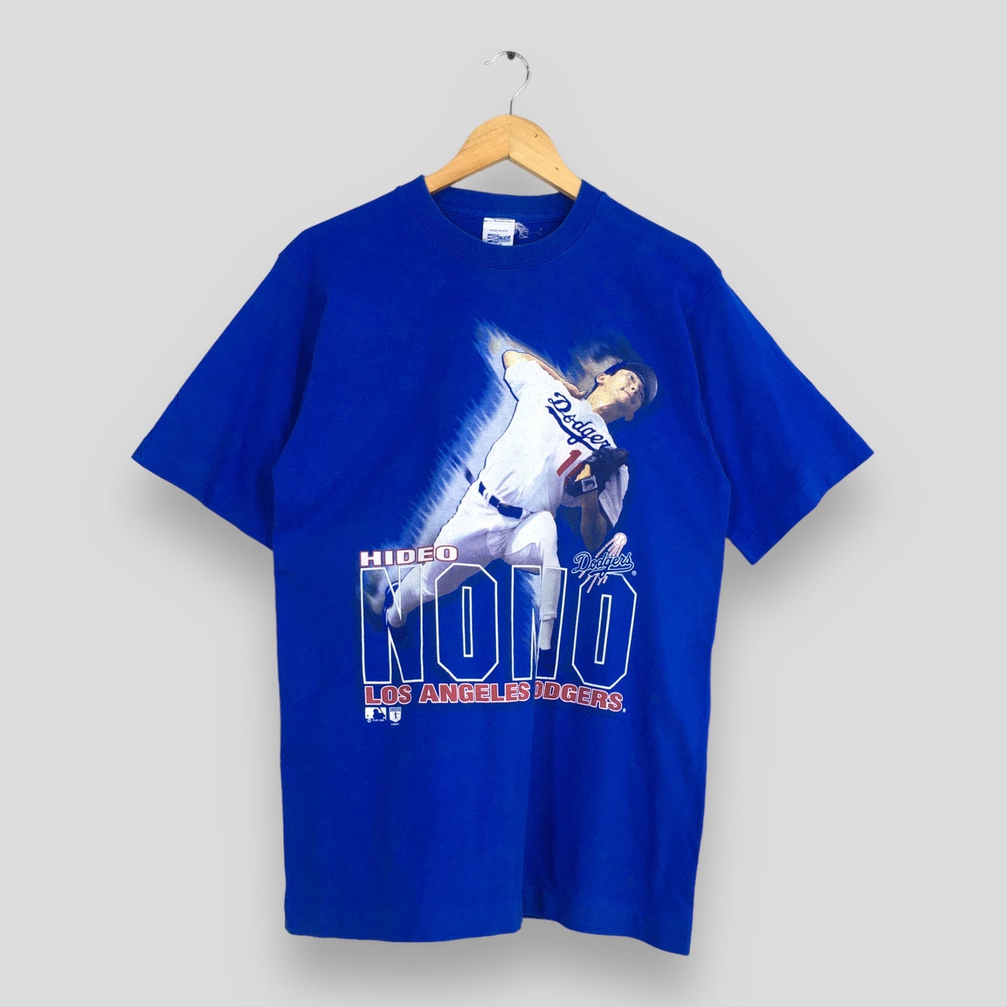 Los Angeles Dodgers Baseball Blue T shirt Small