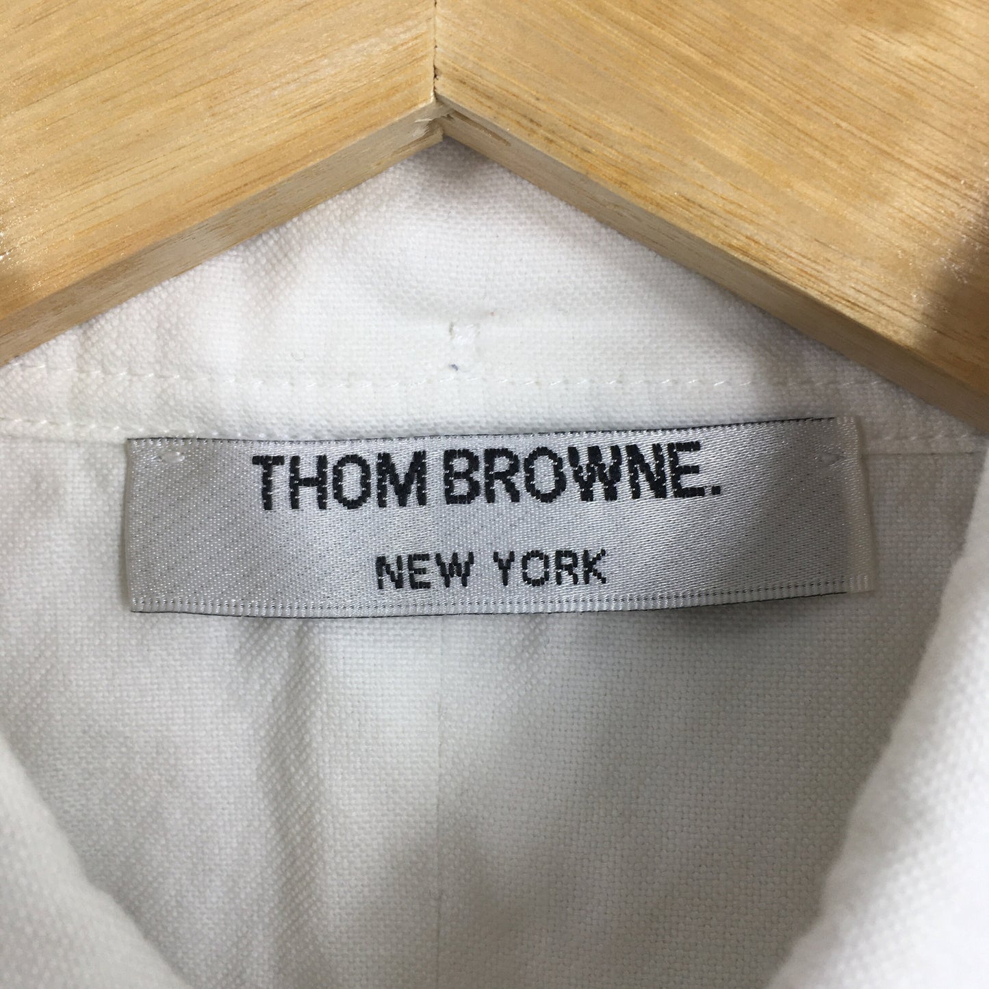 Thom Browne White Oxfords Shirt Medium