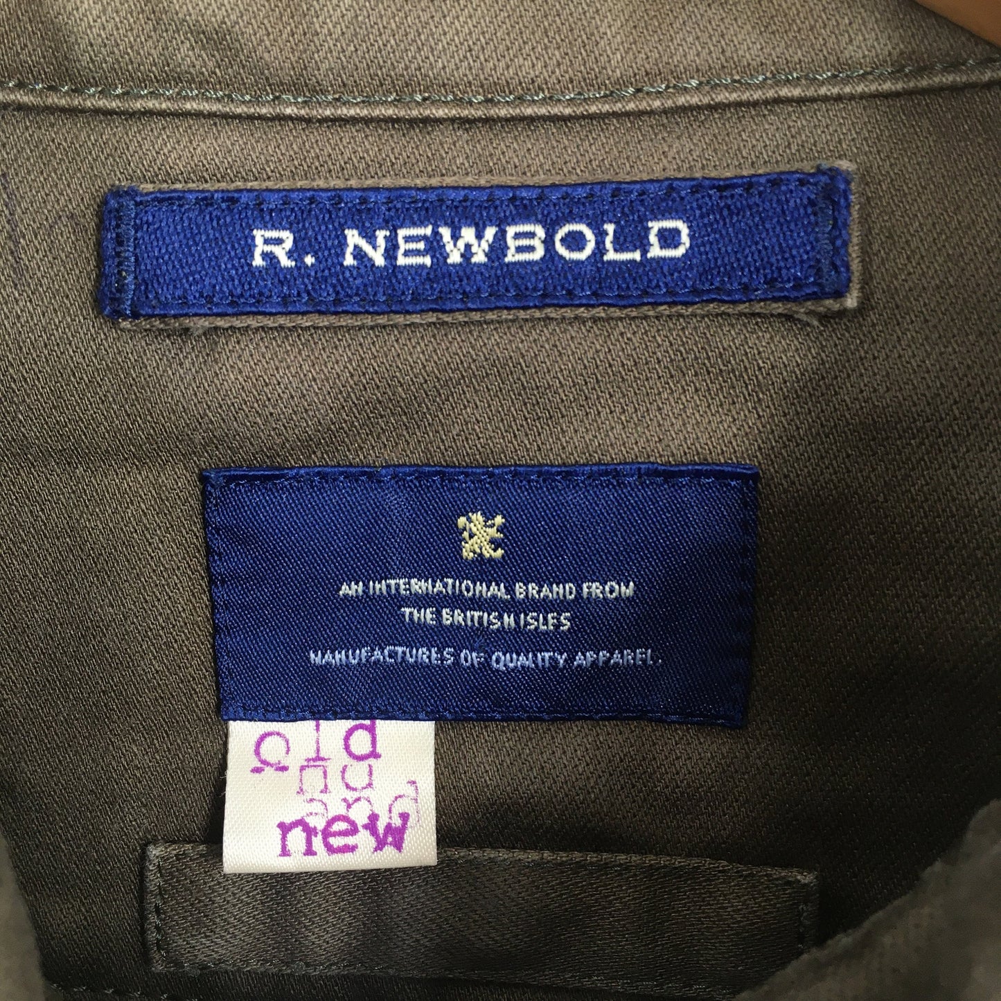 R.Newbold Paul Smith Denim Jeans Worker Jacket Large