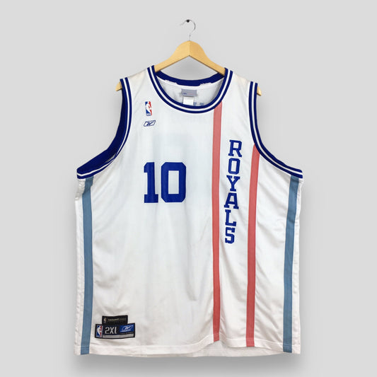 Cincinnati Royals Mike Bibby #10 Reebok Jersey XXLarge