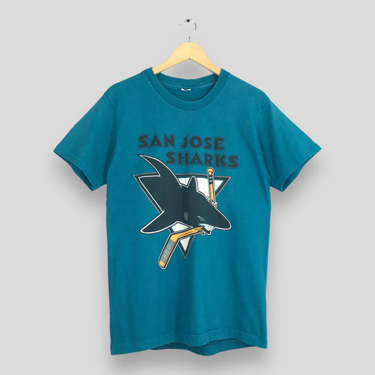 San Jose Sharks Hockey NHL T shirt Medium