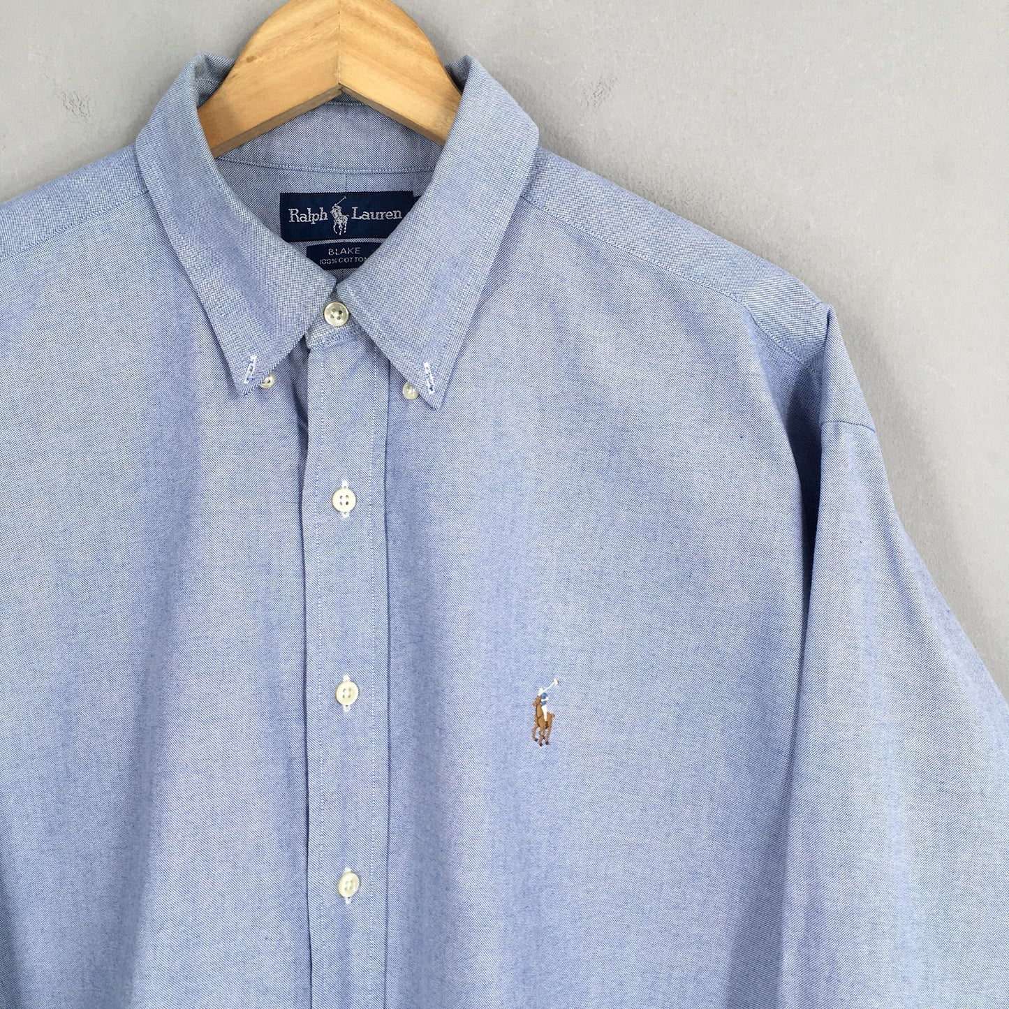 Ralph Lauren Blue Casual Shirt XLarge