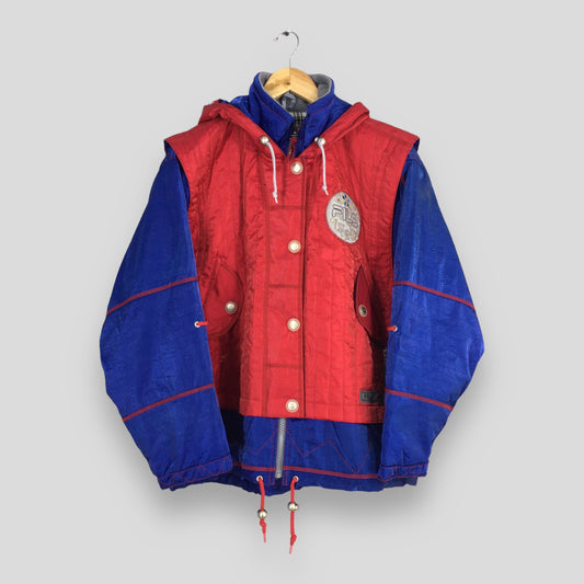 Fila Skiing Bomber Hoodie XLarge