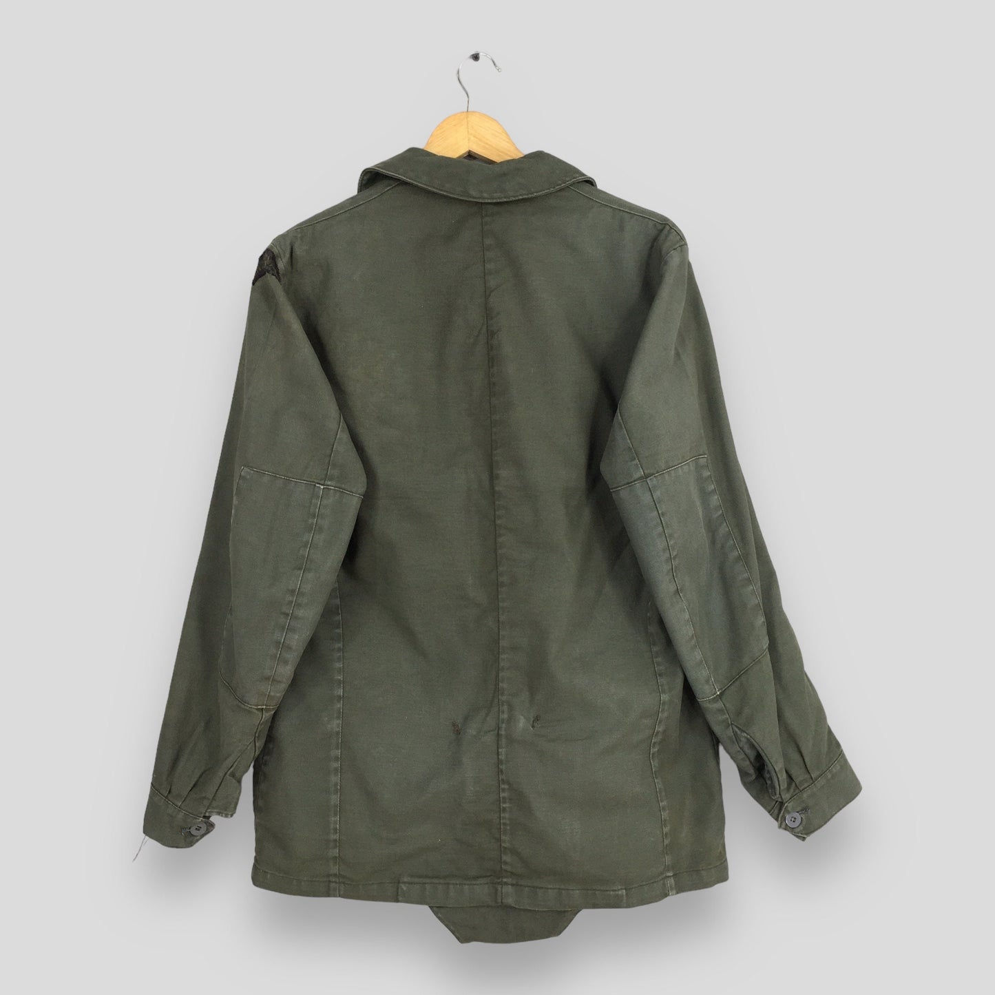 Swedish C48 Infrantry Military Olive Jacket Medium