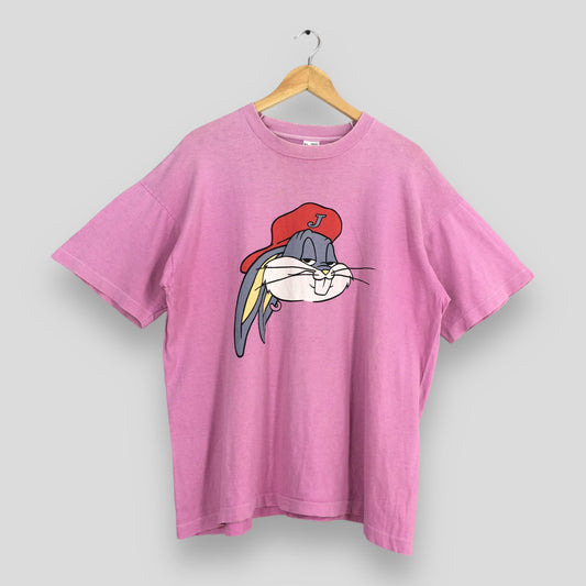 Looney Tunes Bugs Bunny Pink T shirt XLarge