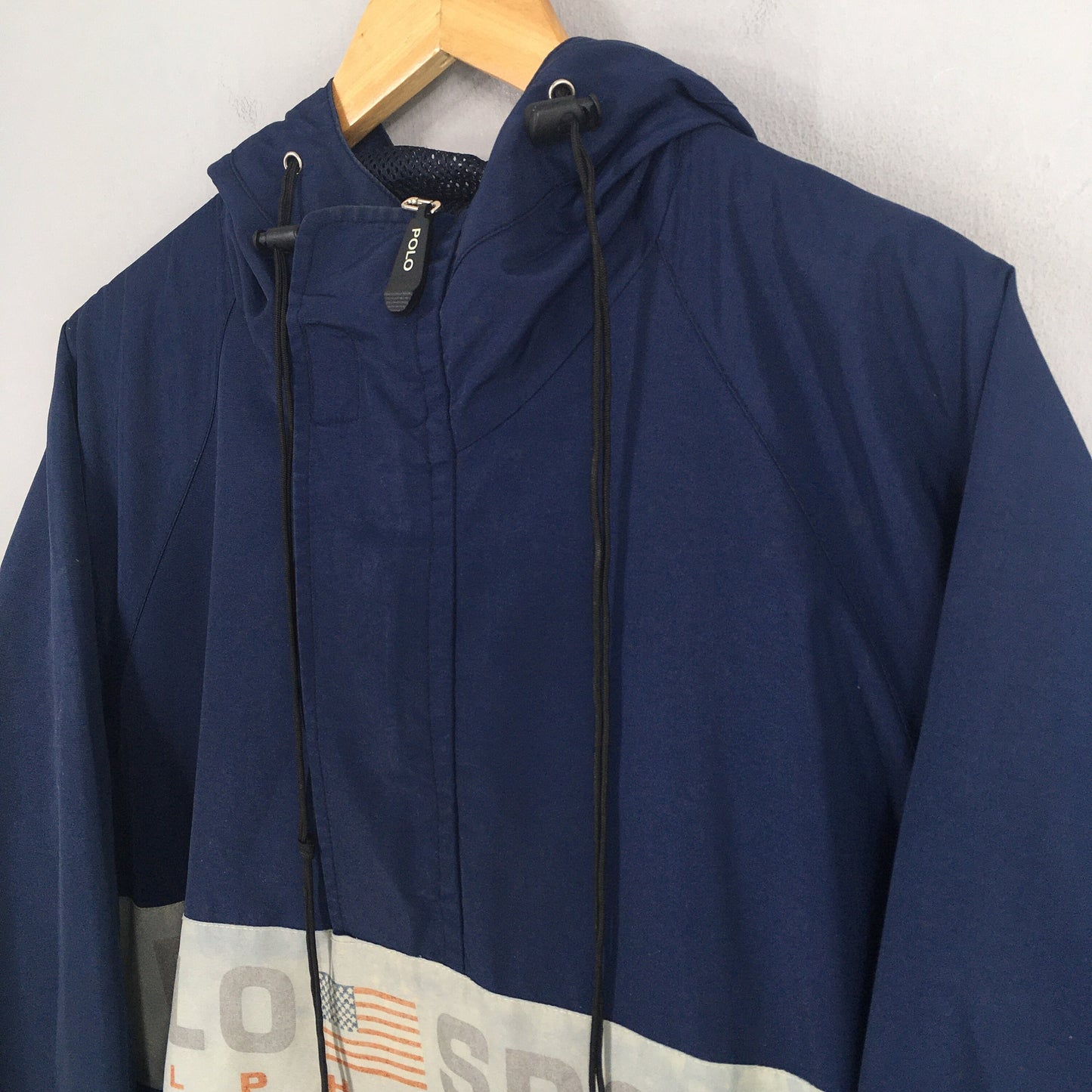 Polo Sport Blue Windbreaker XLarge