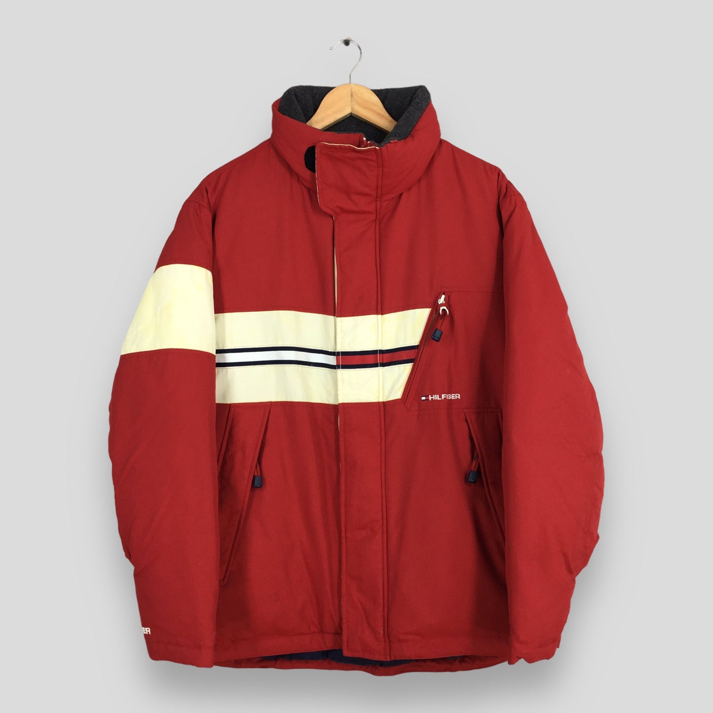 Tommy Hilfiger Bomber Hoodie Jacket Medium